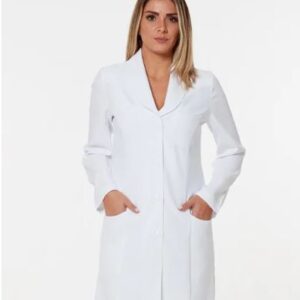 Jaleco Camila Gabardine - Branco