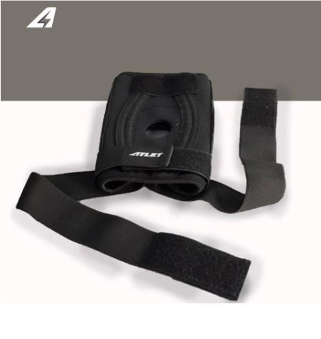 Joelheira de Alta Compressão com Faixas Cruzadas - Imagem 2