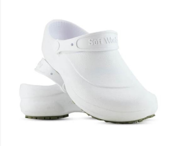 Sapato Babuche de EVA com Solado Antiderrapante Branco BB60 - Soft Works - Imagem 3