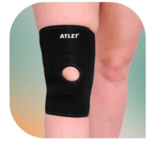 Joelheira Com Orifício Reforçado Unissex Atlet