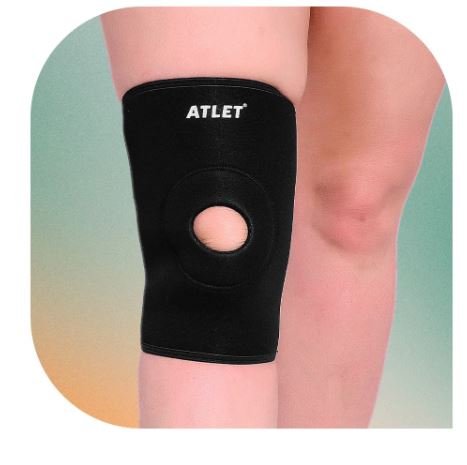 Joelheira Com Orifício Reforçado Unissex Atlet