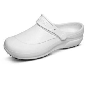Sapato Babuche de EVA com Solado Antiderrapante Branco BB60 - Soft Works