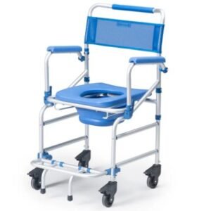 Cadeira de Banho D55 Ultraleve 4 em 1 até 135kg Dellamed