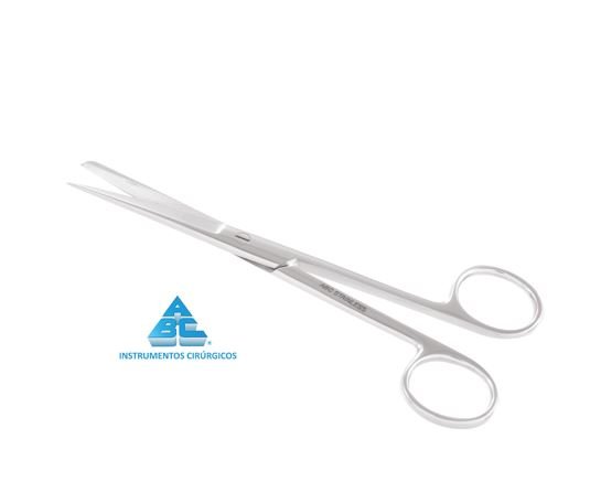 Tesoura Cirúrgica 15cm Fina/Romba