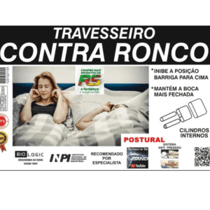 Travesseiro Contra Ronco