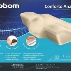 Travesseiro Suporte Cervical Nasa Anatômico Ortobom