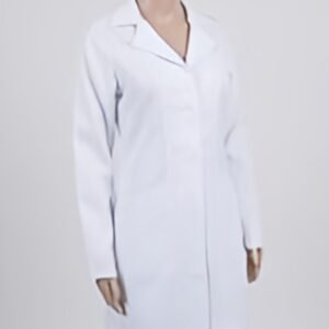 Jaleco Feminino Gabardine Gola Tradicional